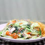 ちょい足しで味に変化「市販の皿うどん」＆お土産のうどん出汁で「出汁巻き玉子」