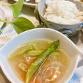 【中華スープでおいしい】アスパラのスープが冷えた夏の体をいやしてくれる