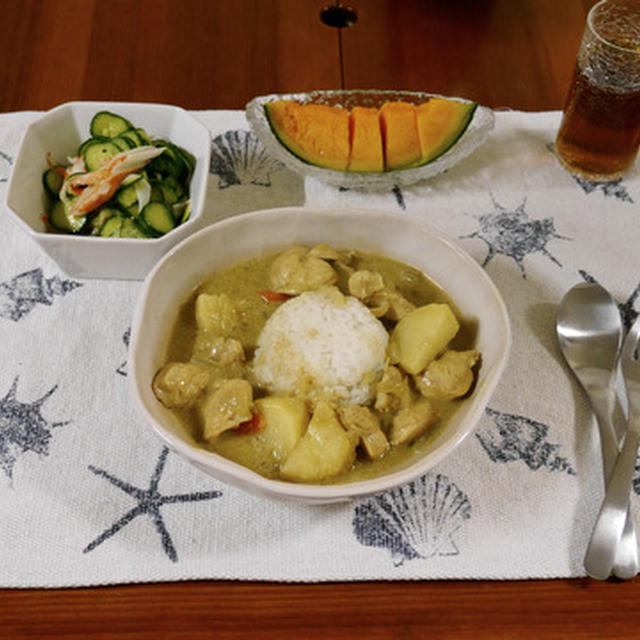 潰瘍性大腸炎の食事　チキンカレー