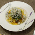 さっぱり☆梅ぽんソースdeしらすと大根おろしのパスタ