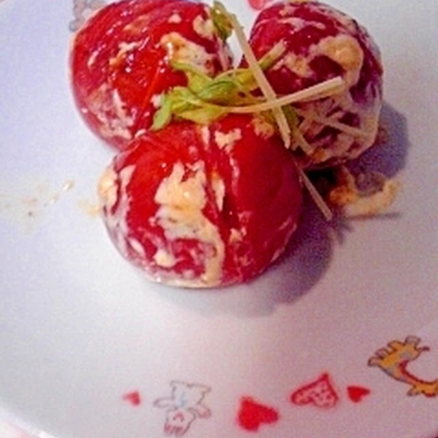 毎朝食べたい！ミニトマトのマヨネーズソテー♪