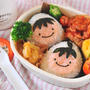 貼り付けおにぎりさんのお弁当