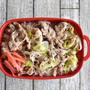 ～100円のっけ弁当～豚こまのネギ塩炒めのっけ弁当
