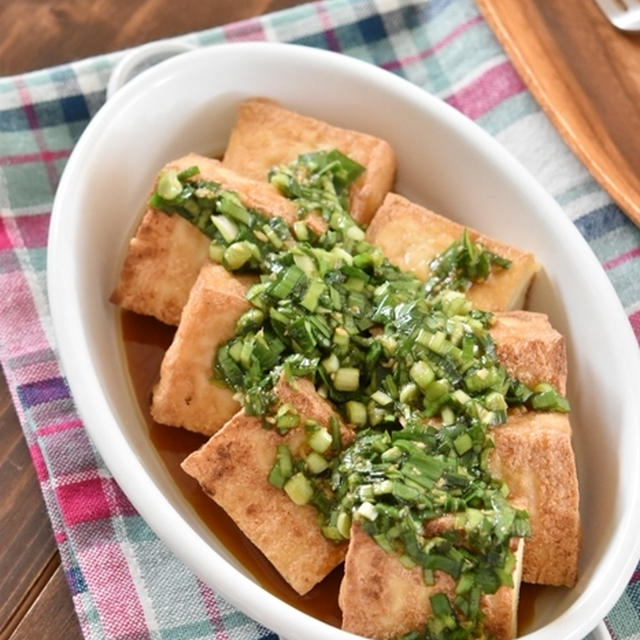 カリカリ食感が美味！「厚揚げ豆腐」のボリュームつまみ