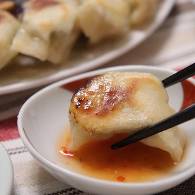 ★餃子の皮作りから焼き餃子 ＆ おうちで過ごそう