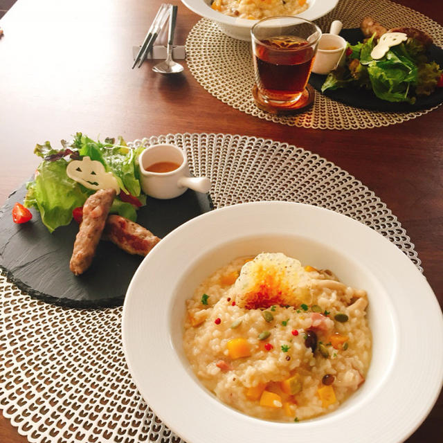 ハロウィン♡紫芋のちぎりパン＊料理教室レポと新ドラマ