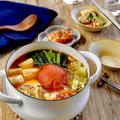 【レシピ】スープが美味しい♪トマトみそキムチ鍋
