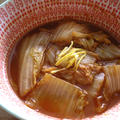 しょうがと唐辛子で体ぽかぽか！白菜のピリ辛味噌煮込み