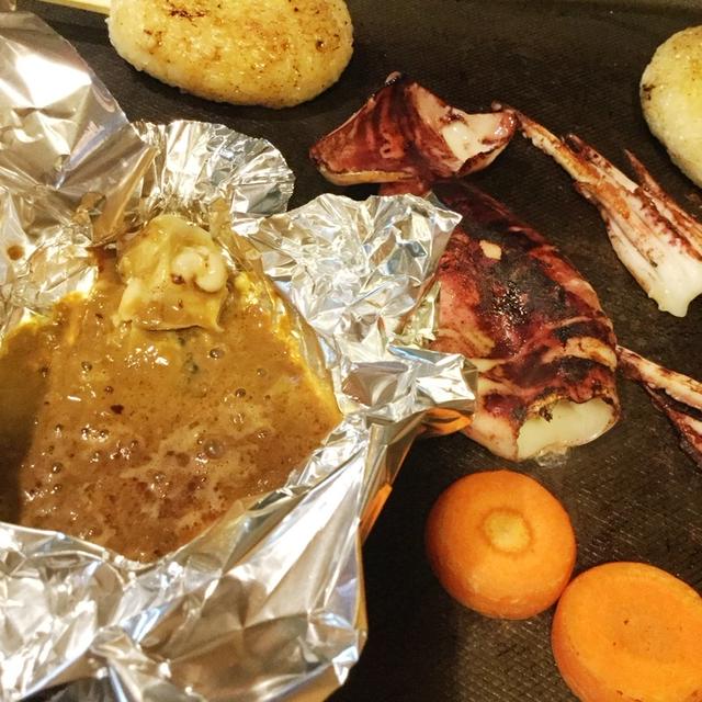 スルメイカを味わい尽くす晩ごはん 〜泉源って何☆