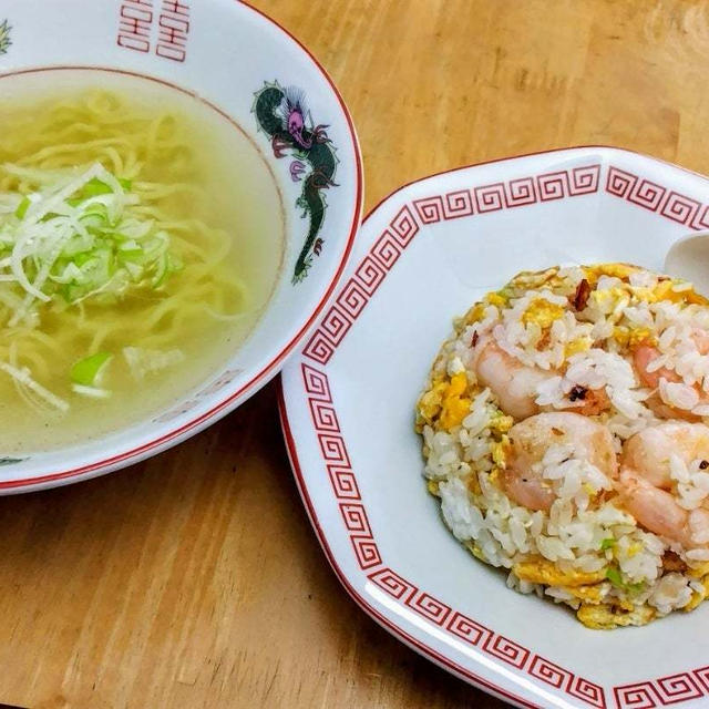 ラーメン  炒飯セット