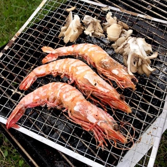 秋の海鮮BBQ