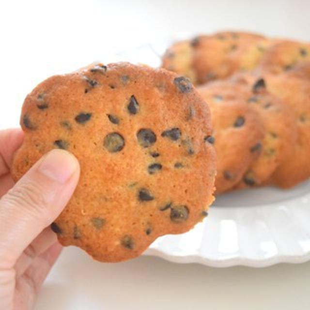 思い立ったら♪チョコチップ100%ザクザククッキー。