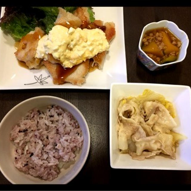 復帰に向けて 晩ごはん