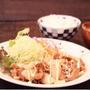 昼カフェ☆豚肉のしょうが焼きランチ～。魔法のお粉～？！！？