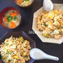 味付け不要！簡単休日のお昼ごはん。我が家の定番♪明太子と卵のチャーハン