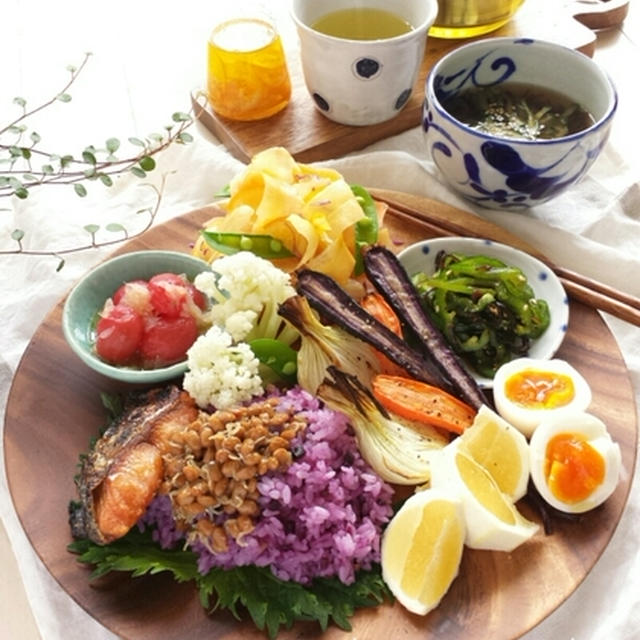 Carrot morning plate