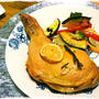 中級■フライパン de 骨付き鶏モモ肉のローストチキンと野菜ソテー■ TVご紹介レシピ♪クリスマス