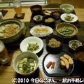 10/6の晩ごはん　牡蠣土鍋ご飯メインで思いっきり和っぽく　日本酒で♪
