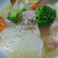 かぶとベーコンのスープ by watakoさん