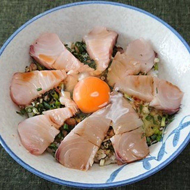 サワラの刺身と香味野菜で サワラ丼 By 仁平さん レシピブログ 料理ブログのレシピ満載