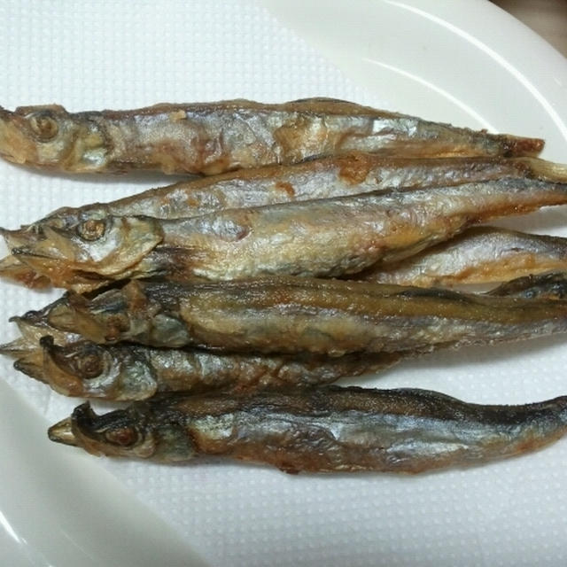 【おかず】揚げししゃも