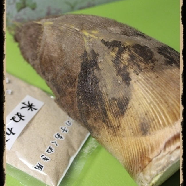 短い筍の時期に・・・