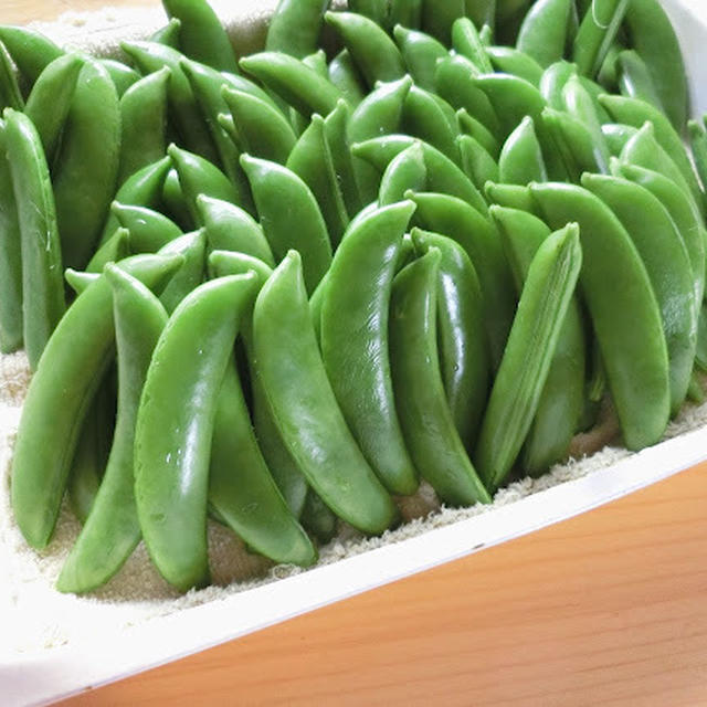 スナップえんどうの茹で方・簡単な下ごしらえの方法