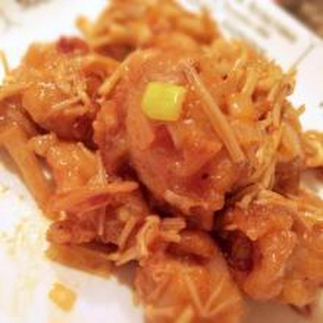 鶏でチリソースと交通事故