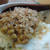 漬物チャーハンのネバネバ丼