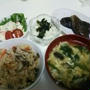 炊き込みご飯と、若鶏の燻製・・・☆(*´∀｀*)