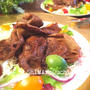 簡単！時短！節約！グレードアップ豚の生姜焼き赤ワイン仕立て