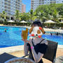 セブ島でジンベイザメと泳いだ娘！とヤーマンから株主優待到着
