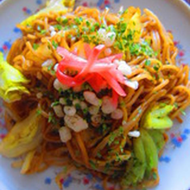 「野菜の焼きそば」