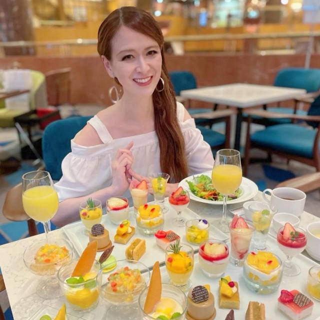 横浜ベイシェラトン ホテル&タワーズ♡ピーチ&マンゴー スイーツブッフェ