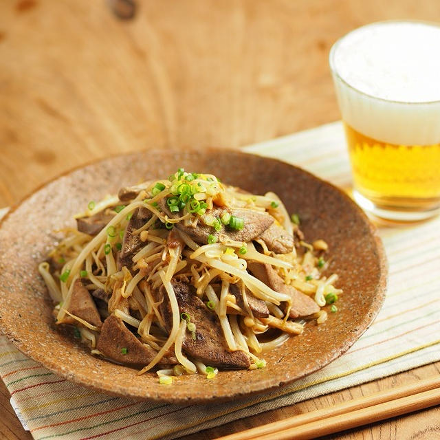 レシピブログ連載、豚レバーともやし、エノキの甘酢炒め＆自宅でテレビ収録、カップラーメンアレンジレシピ