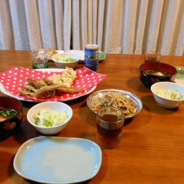 １０月２９日の夕飯 獲れたてハゼのから揚げ By うさぎぴょん さん レシピブログ 料理ブログのレシピ満載