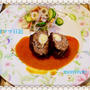 「筍ご飯」＆「ウズラの卵入りハンバーグ」♪