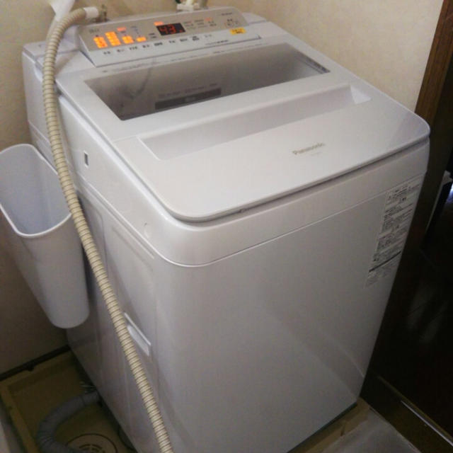 新しい洗濯機、到着o(^o^)o