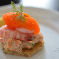 ★recipe★　Toast Skagen（えびのオープンサンド）