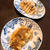名残の秋茄子で「ごまだれ焼きなす」。