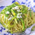 塩レモン風味 ズッキーニとフェタチーズのパスタ