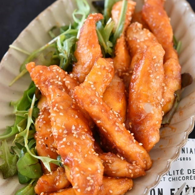むね肉だけで絶品！子どもに大好評の「チキンスティック」はいかが？