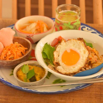 ガパオライス のタイ料理ごはん