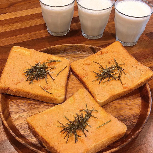 明太フランス風食パンです！！