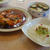 中華粥と餡かけたまご