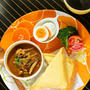 おうちモーニング！カブとレンコンのスープカレー