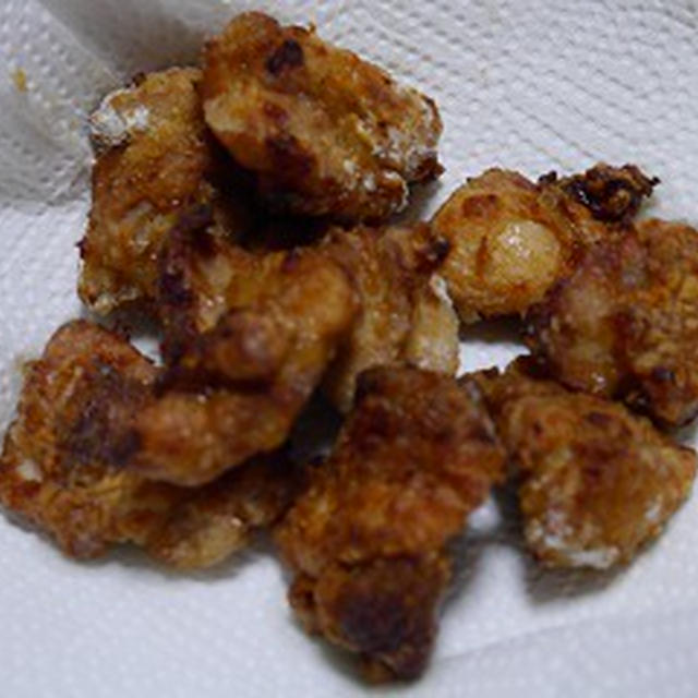 油なし「鶏の唐揚げ」成功しました！