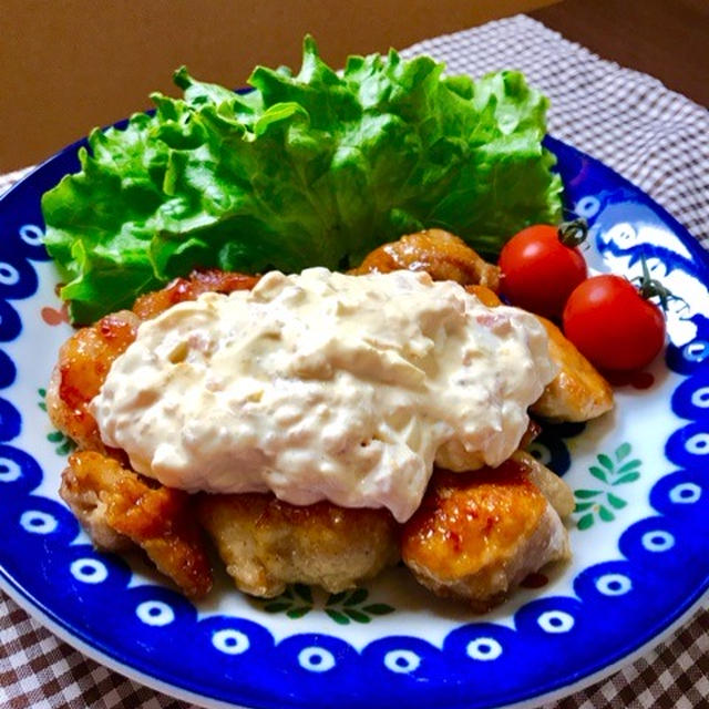 青じそドレッシングでチキン南蛮のレシピ(*^^*)