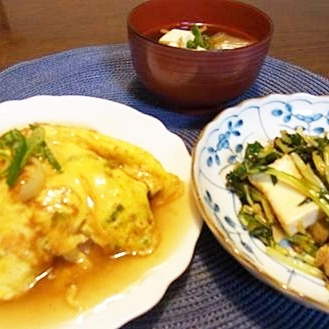 イカナゴと物々交換＆美味し～い天津飯