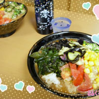 野菜た～っぷりベジタブル冷汁のれしぴ　　澪とともに・・・